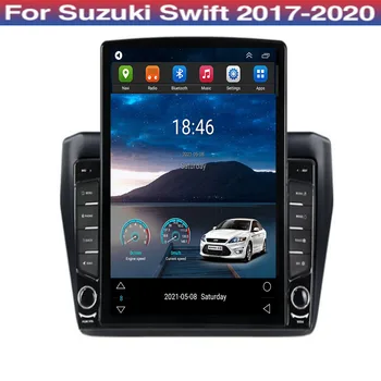 Для Tesla Style 2 Din Android 12 Автомагнитола для Suzuki Swift 2018-2035 Мультимедийный Видеоплеер GPS Стерео Carplay RDS Камера