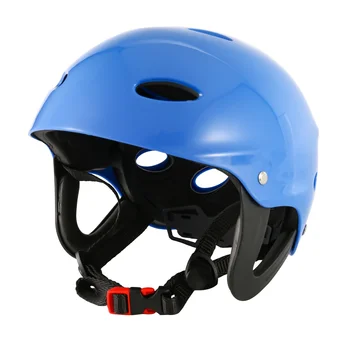 Защитный Шлем с 11 Дыхательными Отверстиями для Каяка, Каноэ, Доски Для Серфинга - Синий