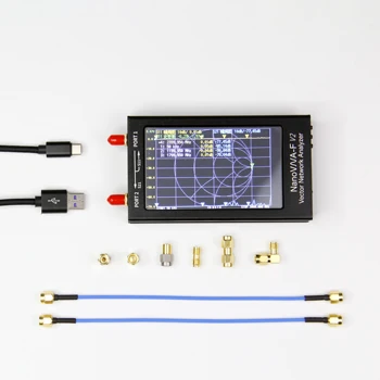 Векторный сетевой Анализатор NanoVNA-V2 F 50k-3G с 4,3-дюймовым IPS-ЖК-дисплеем с коротковолновым разрешением HF VHF UHF 800 * 480 Антенный Анализатор