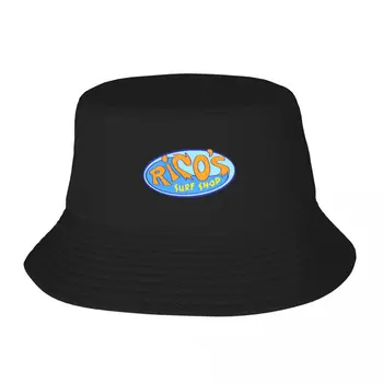 Новый Rico_s серф магазин из Ханна Монтана ведро шляпа козырек шляпа пляжная сумка аниме защелкивающаяся задняя крышка женщины, шапка мужская