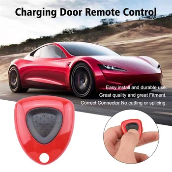 Для Tesla Model 3 Y Пульт дистанционного управления дверью автомобиля Заряжается новым зарядным устройством, кнопка для открытия крышки двери, аксессуары для чипов