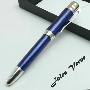 Ограниченная серия Роскошных Перьевых Ручек Monte Pen Jules Verne Ocean Blue Black Red Blance MB Ink с Серийным Номером Канцелярские Принадлежности
