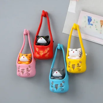 Доступны оригинальные и разнообразные стили, красочная и милая сумка на вынос, смеющийся кот, панда, семейная игрушка