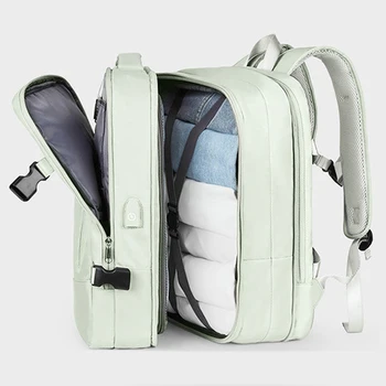 Женский рюкзак для авиаперелетов, сумки для ноутбука с диагональю 15,6 дюйма, функциональный багаж, большой чемодан, женские многофункциональные рюкзаки