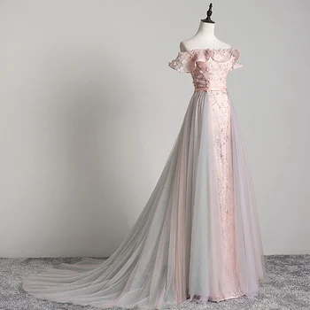 Ashely Alsa Elegant 2023 Розовое Вечернее платье без бретелек с тюлевой юбкой, Длинное Вечернее платье для встречи выпускников, торжественная одежда, праздничное платье