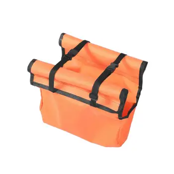 Складная удлинительная лестница, подвесная сумка для инструментов длиной 11,8 дюйма оранжевого цвета для мастерской
