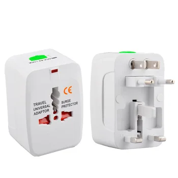 Универсальная розетка для электрического зарядного устройства переменного тока 110-250 В 10А Международный Адаптер для путешествий EU UK US AU Plugs Adapter Converter