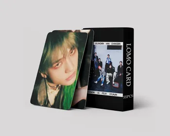 Kpop Idol 55 шт./компл. Lomo Card Альбом открыток StrayKids S-Class Новая коллекция подарков для любителей фотопечати
