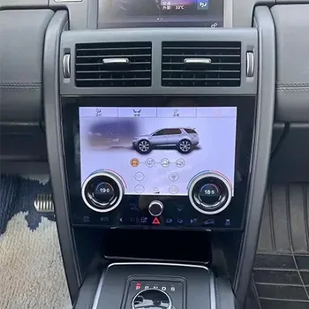 Панель управления обогревателем переменного тока Замена панели кондиционера с сенсорным ЖК-экраном для Land Range Rover Freelander 2014-2017