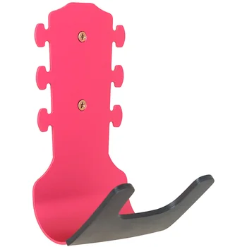 Вешалка Настенная Вешалка для одежды Крючки для бас-гитары Гавайская гитара Силикагелевая металлическая подставка для укулеле