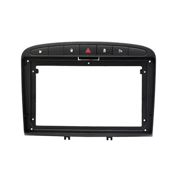9-Дюймовая автомобильная панель 2Din для PEUGEOT 408 308 08-16, стереофонические панели, крепление на приборную панель, установка DVD-рамки в приборной панели