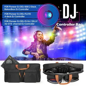 Сумка через плечо Для DJ-контроллера Numark Mixtrack Platinum FX, Дорожная сумка CDJ, Сумка для хранения Pioneer DJ DDJ-FLX4 DDJ-REV1