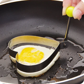 Формочка для блинчиков из нержавеющей стали в 5 стилях, форма для омлета, Инструменты для приготовления яиц, кухонные Принадлежности, кольца для гаджетов