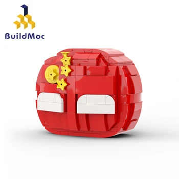 Идеи мультяшных фигурок Buildmoc Comics Polandball MOC Set Наборы строительных блоков Игрушки для детей Детские подарки Игрушка 205ШТ Кирпичей