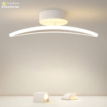 Потолочный светильник Nordic LED Внутреннее Освещение Украшение дома Спальня Гостиная Кухня Кабинет Гардеробная Коридор Потолочный светильник