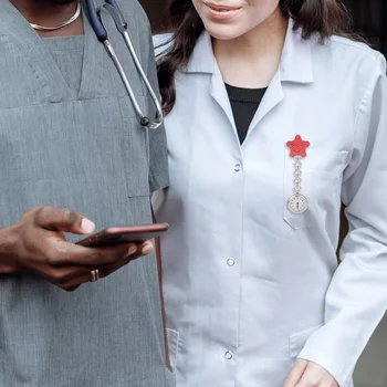 Старинные карманные часы Студенческая цифровая медсестра, часы для врачей, женские медицинские милые медсестры