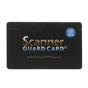 Высококачественная портативная защита для кредитных карт, блокирующая RFID и сигналы NFC, защищающая чехол для паспорта и кошелек
