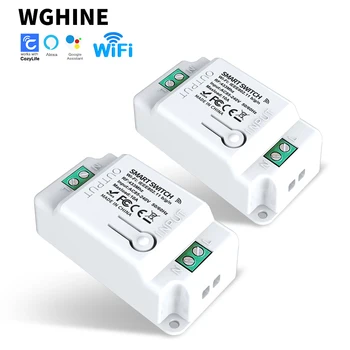 WGHINE WiFi smart switch Controller DiY Беспроводной модуль дистанционного управления может использоваться с Alexa Google Cozylife Home Kit