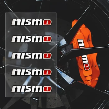 Наклейка Для Украшения Значка Тормозного Суппорта Автомобиля Nismo Nissan 370z embiem Qashqai Juke Leaf Micra NOTE Patrol X-TRAIL Pulsar J10