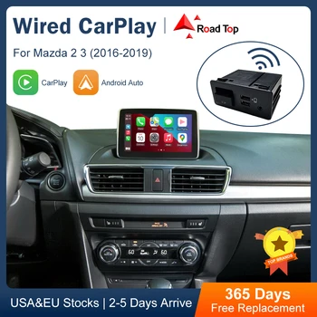 Проводной автомобильный USB-адаптер CarPlay Android для Mazda 2 3 2016-2019 годов выпуска Система Connect