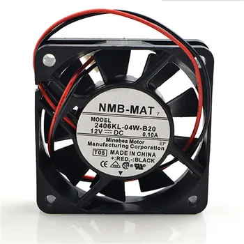 Для NMB-MAT 2406KL-04W-B20 DC 12V 0.1A 6 см 6015 60x60x15 мм Бесшумный Вентилятор охлаждения процессора