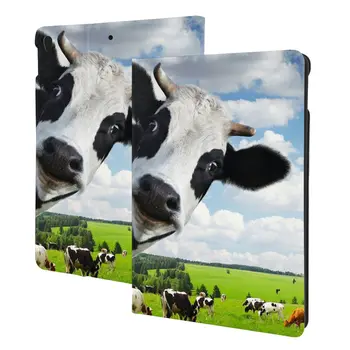 Чехол Milk Cow для iPad 2022 10,5-10,2 дюймов с держателем для карандашей, искусственная кожа, тонкий, ударопрочный, автоматический режим сна/пробуждения