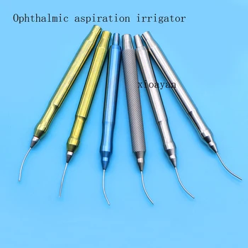 Офтальмологическая ручка для всасывания супермолока, ручка для смыва, высококачественное устройство для всасывания воды с раздельным впрыском из титанового сплава