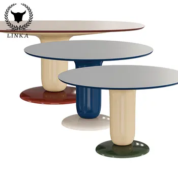 Индивидуальный скандинавский датский дизайнер, стол для переговоров с тихим ветром, простой стол для отдыха, журнальный столик в гостиной, столик на балконе.