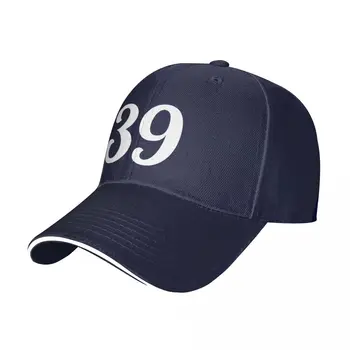 Номер 39 Белая бейсболка, Дропшиппинг, солнцезащитная шляпа, женская мужская кепка