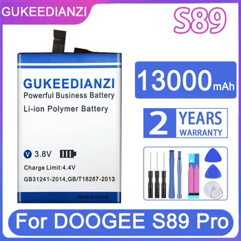 Сменный аккумулятор GUKEEDIANZI S89 S 89 13000 мАч для аккумуляторов мобильных телефонов DOOGEE S89Pro S89 Pro