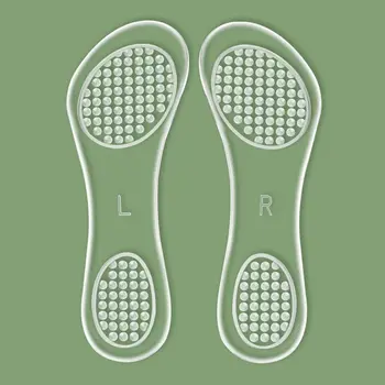2 пары гелевых супинаторных стелек для мужчин и женщин, поддерживающие свод стопы Вставки для обуви, самоклеящиеся супинаторы для пяток