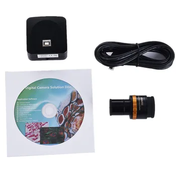 Цифровая Камера Микроскопа C2 USB2.0 для биологического Стереосистемы с Регулируемым Окуляром 23,2 мм к Адаптеру C-Mount