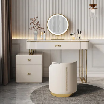 Роскошный туалетный столик Письменный стол Moedrn Модный туалетный столик Многофункциональный домашний шкаф для хранения вещей Комоды Мебель для спальни B