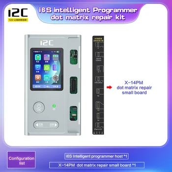 Интеллектуальный программатор I2C i6S для iPhone Face ID Инструмент для ремонта решетчатой точечной матрицы с матричным блоком X-14PM