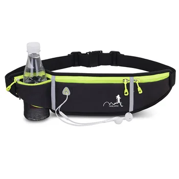 Мужская Женская спортивная поясная сумка для марафонского бега на открытом воздухе, чайник, эластичная поясная сумка, повседневная легкая сумка для ключей, наушников, мобильного телефона