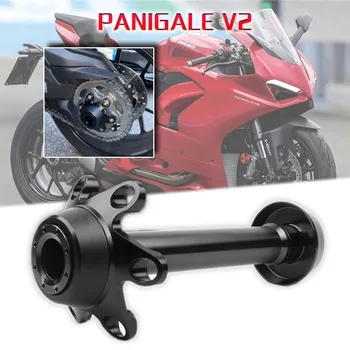 Новый мотоцикл вилка заднего моста Крушение рамы слайдеры Протектор колеса для DUCATI Panigale V2 2020-2023