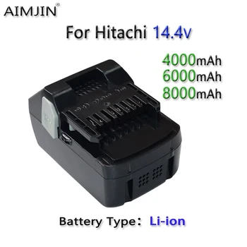 14,4 В 4.0/6.0/8.0 Модернизированный аккумулятор емкостью мАч подходит для Hitachi 14,4-вольтовых BSL 1830C, BSL 1830, BSL 1815X, BSL 1815S, BSL 1825, 330