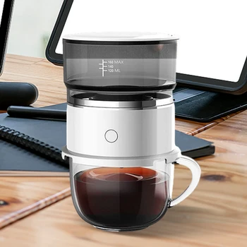 Автоматическая Ручная Капельная кофеварка с фильтром из нержавеющей Стали Дорожная кофеварка Портативный ручной пресс для приготовления кофе Эспрессо