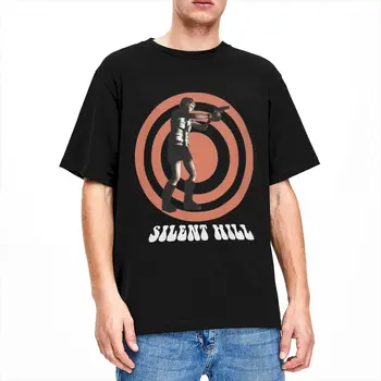 Хизер Сайлент Хилл 3 Мужские и женские футболки, мерч из игры ужасов, потрясающая футболка с круглым вырезом и коротким рукавом, хлопковая одежда