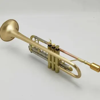 Профессиональный трехцветный утяжеленный падающий инструмент Bb trumpet instrument