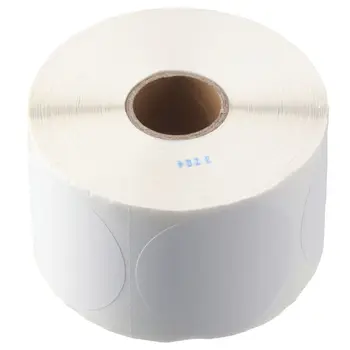 Термонаклейки размером 2 * 2 дюйма, Многоцелевые Бумажные наклейки в круглом рулоне, наклейки для принтера, Офисные наклейки