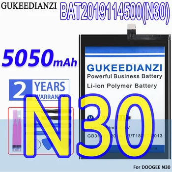 Аккумулятор GUKEEDIANZI BAT2019114500 (N30) большой емкости 5050 мАч для Doogee N30