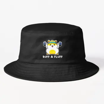 Шляпа-ведро с хомяком, черная однотонная летняя мода, женские Мужские уличные кепки, хип-хоп, спортивные Повседневные солнцезащитные кепки