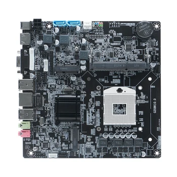 Материнская плата HM65 Micro-ITX Поддерживает DDR3 1066/1033/1600 LGA988 Настольная материнская плата 