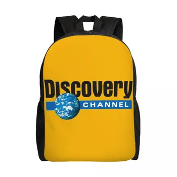 Туристический рюкзак Discovery Channel Женский Мужской школьный Компьютерный рюкзак для книг телешоу Научный рюкзак для студентов колледжа