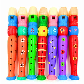 Короткий звук флейты детский деревянный духовой музыкальный инструмент для детей Детские обучающие музыкальные инструменты детская музыка
