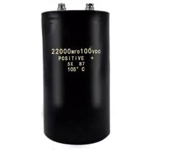 100 В 22000 мкф, 50x105 мм, высококачественный электролитический конденсатор Radial 22000 МКФ, 100 В