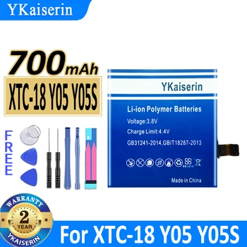 700 мАч YKaiserin аккумулятор для Y05 Y05S ХТС-18 XTC18 цифровой Batteria