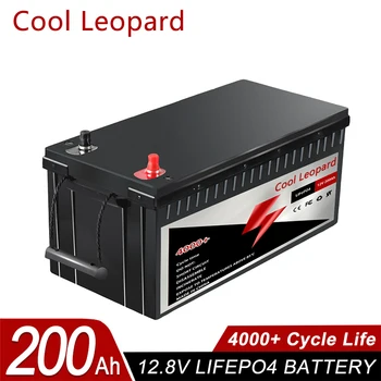 Литий-железо-фосфатная батарея 12V 200Ah, для замены Большей части резервного источника питания Автономного домашнего накопителя энергии RV LiFePO4 Battery