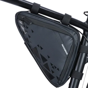 Сумка для оптовой продажи Rockbros, сверхлегкая сумка для хранения велосипедов, треугольная сумка для седельной рамы, аксессуары для велосипедных велосипедов B39